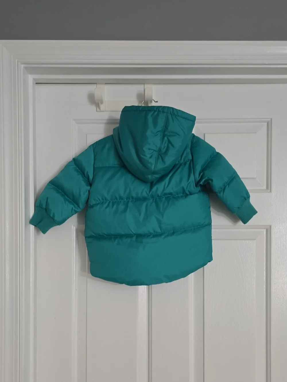 Ralph Lauren Teal Green Puffer Coat